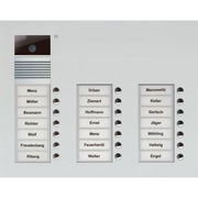 TCS Tür Control - Türstation für Türkommunikation Video-Außenstation Color AVU16210-0010 dreispaltig, f.21WE