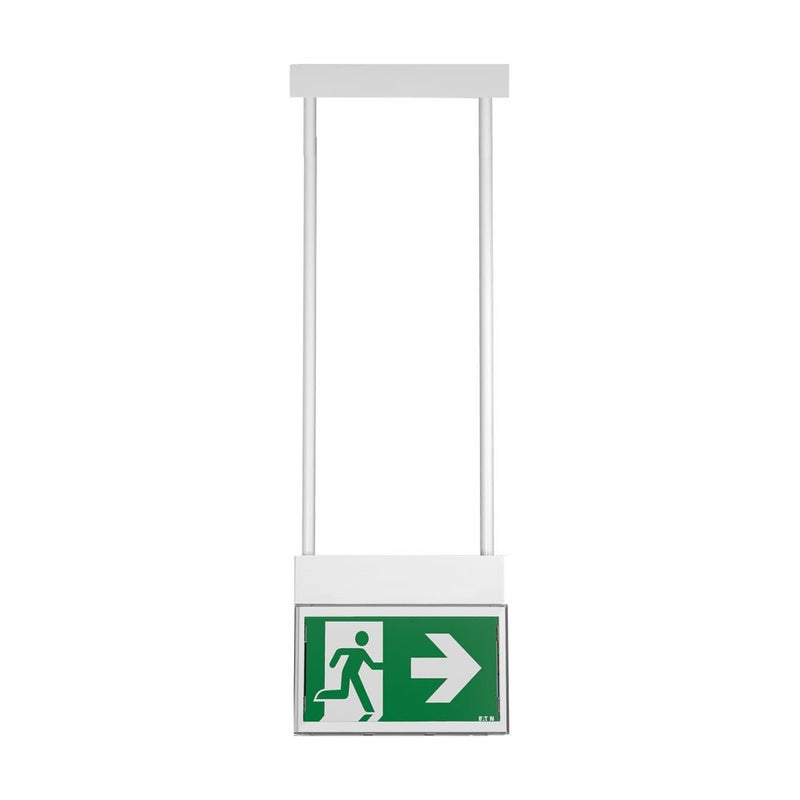 Ceag Notlichtsysteme - Mechanisches Zubehör/Ersatzteile für Leuchten Pendelabhängung 1,5m FTECCC-TSK-150-S silber