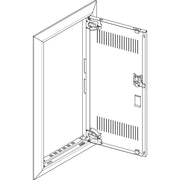 ABN - Tür/Bedientableau (Schaltschrank) Blendrahmen + Tür GBRU14TL für UP-VT,1x4-reihig