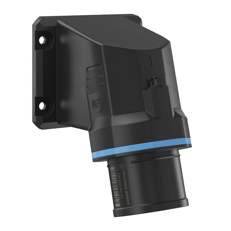 Walther Werke - CEE-Gerätestecker (IEC 60309) CEE NEO Anbaugerätestecker FW711409CC 16A 4P 9h IP54 − 5 Stück