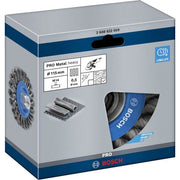 Bosch - Rotierende Drahtbürste PRO Metal heavy 2608622059 Scheibenbürste 115 x