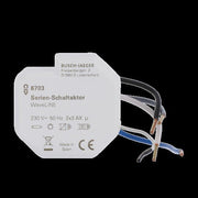 Busch-Jaeger - Elektronischer Schalter Aktor 2-fach 6703 weiß