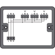 WAGO GmbH & Co. KG - Kompaktverteiler für steckbare Gebäudeinstallation Verteilerbox 899-631/476-000 230 V