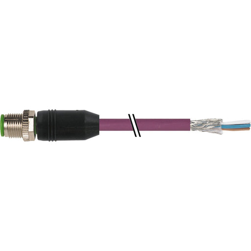 Murrelektronik - Rundsteckverbinder, feldkonfektionierbar (Industriesteckverbinder) Steckverbinder 7000-13105-8031500 M12 St. geschirmt