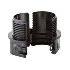 Flexa - Kunststoff-Wellschlauch-Verschraubung Kunststoff-Verschraubung RQG-Duo-M AD15,8-M16 schwarz − 10 Stück