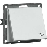 Peha - Schalter-/Steckdosenkombination SCHUKO-Steckdose rws D 20.6511.02 K 16A 250V 2-pol