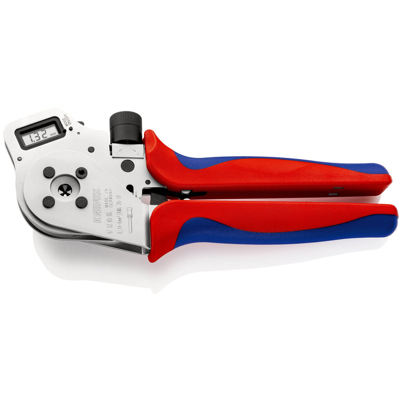 Knipex - Presswerkzeug Kabelschuhe/Verbinder, Aderendhülsen, Schirmanschluss Vierdornpresszange 97 52 65 DG 250mm