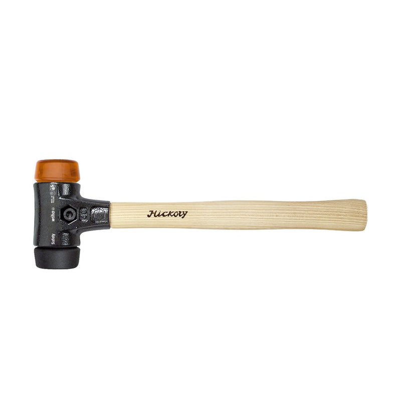 Wiha - Hammer/Fäustel Schonhammer 832-38 60 sw/or Transp., 60mm