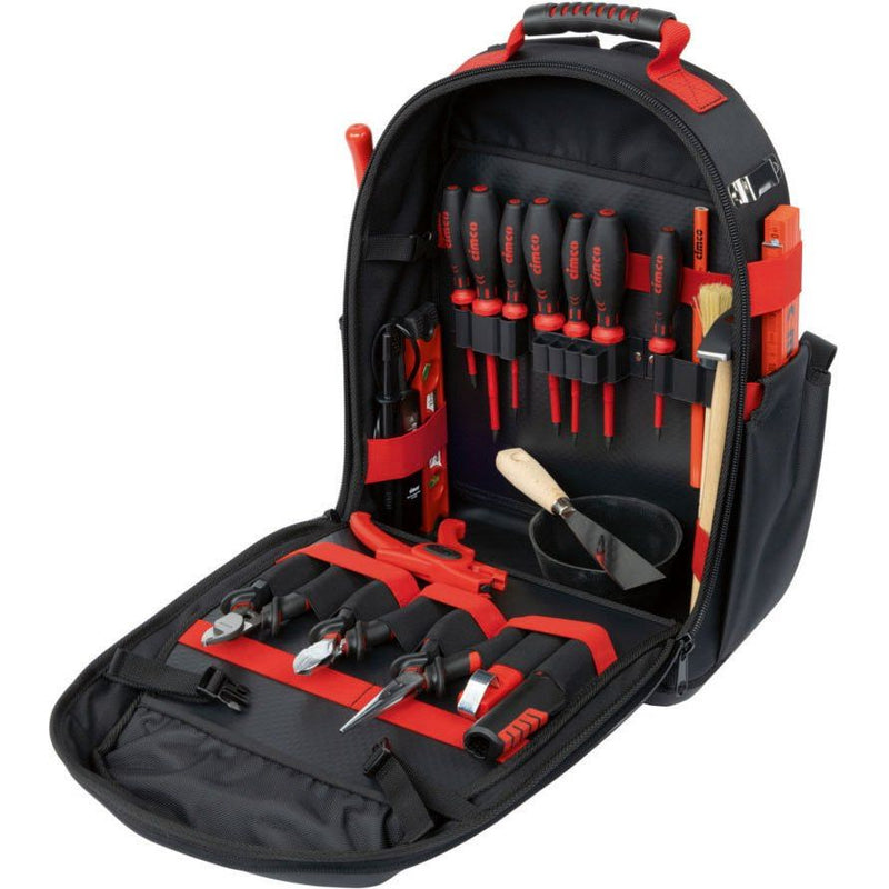 Cimco Werkzeuge - Werkzeugset Lehrlingsrucksack 170400 ECO