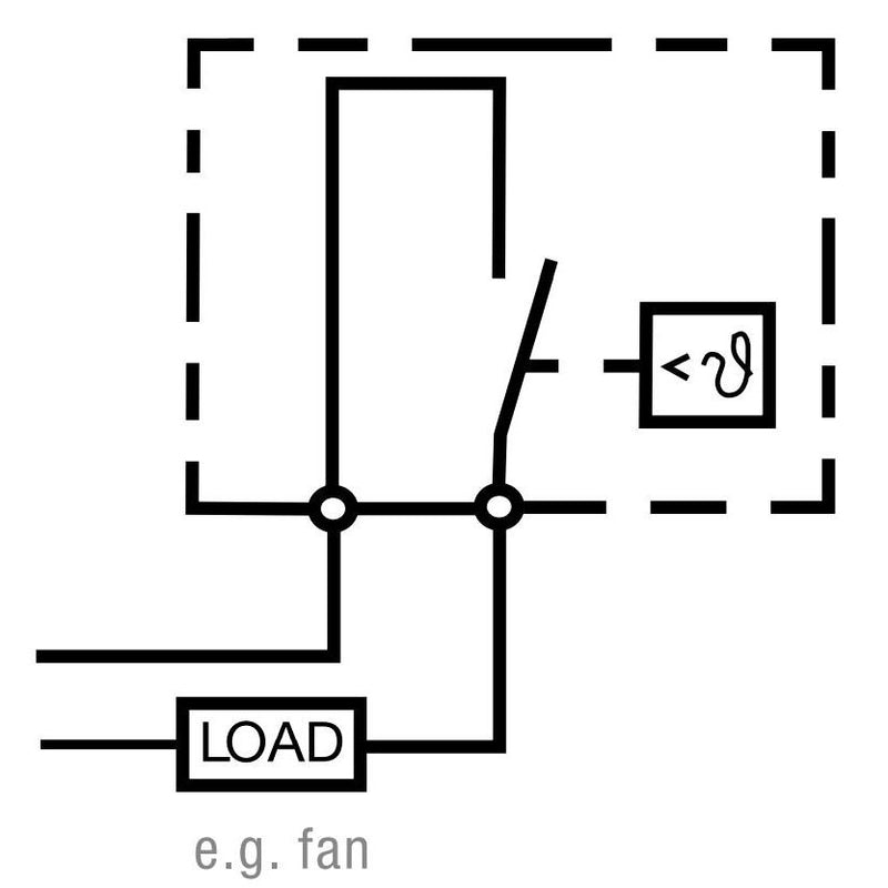 Pfannenberg - Steuerung Klimatisierung (Schaltschrank) Thermostat FL#17121000000 Öffner, 0-60C − 10 Stück
