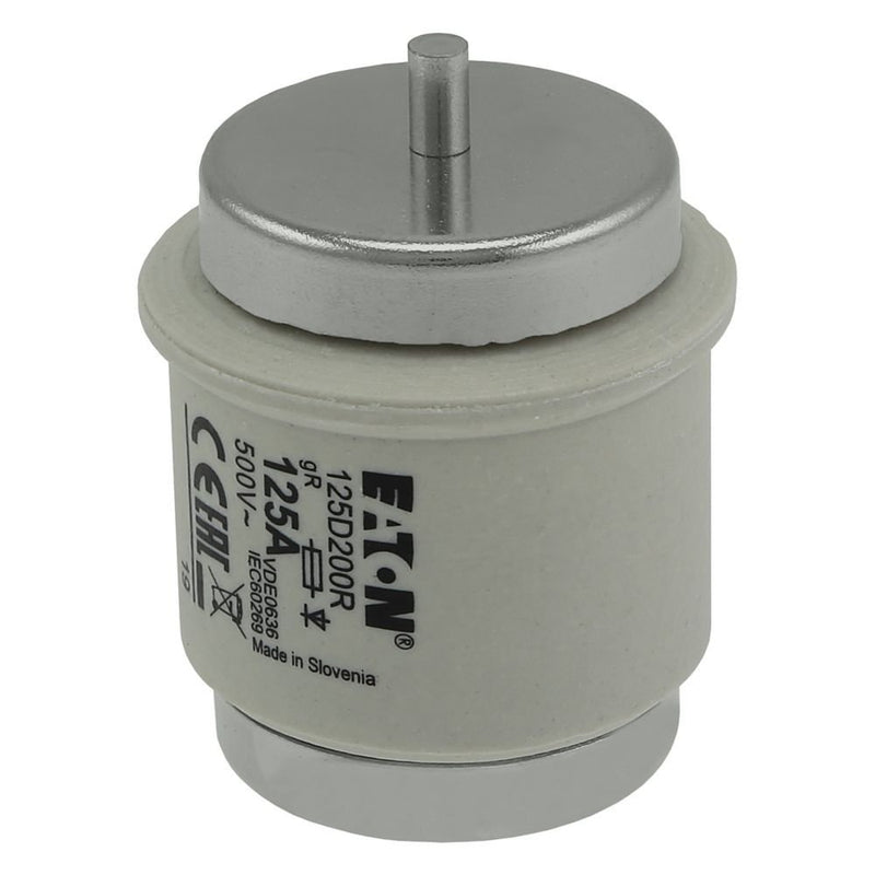 Eaton - D-Sicherungseinsatz Sicherungseinsatz 125A FUSE 125A #125D200R Niederspan. 50kA − 10 Stück
