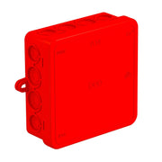 OBO Bettermann - Dose, Gehäuse für Montage auf der Wand/Decke Kabelabzweigkasten A 14 HF RO 100x100x38mm − 10 Stück