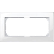Merten - Abdeckrahmen M-PLAN-Rahmen 2f. pws 515819 ohne Mittelsteg