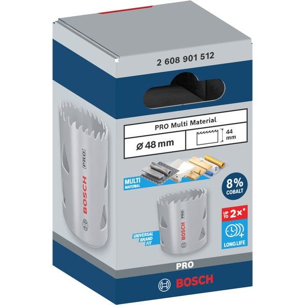 Bosch - Lochsäge PRO Multi Material 2608901512 Lochsäge 48 mm mit