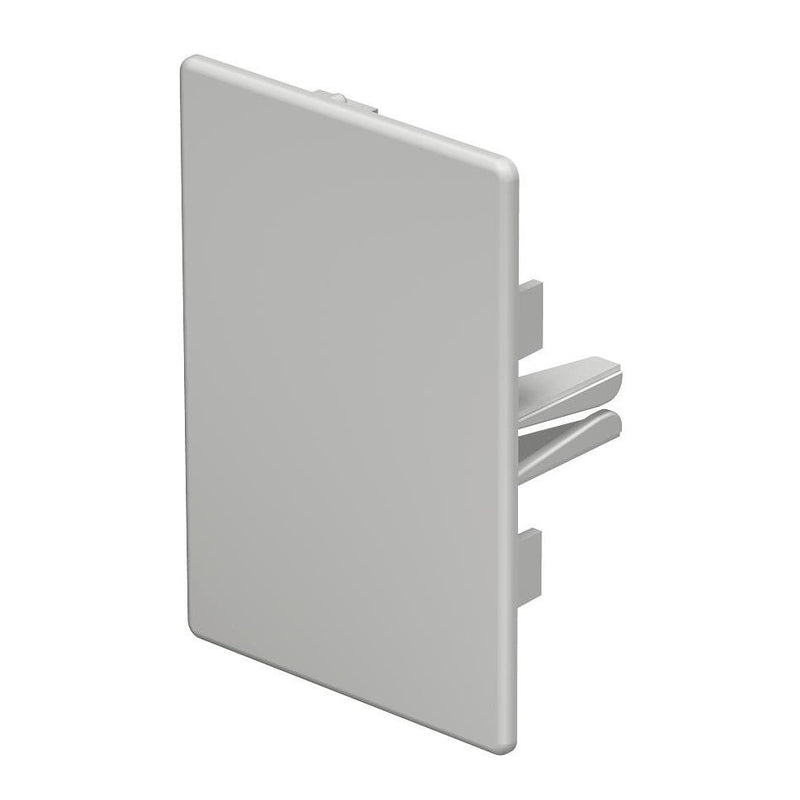 OBO Bettermann - Endstück für Leitungsführungskanal Endstück halogenfrei WDKH-E60090LGR 60x90mm, PC/ABS, lgr − 10 Stück