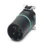 Phoenix Contact - Rundsteckverbinder, feldkonfektionierbar (Industriesteckverbinder) Einbausteckverbinder SACC-CIP-M12#1411942 − 60 Stück