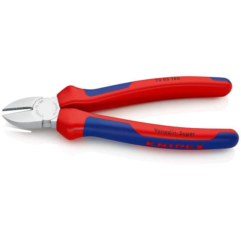 Knipex - Seitenschneider 70 05 180 SB verchromt, 180mm
