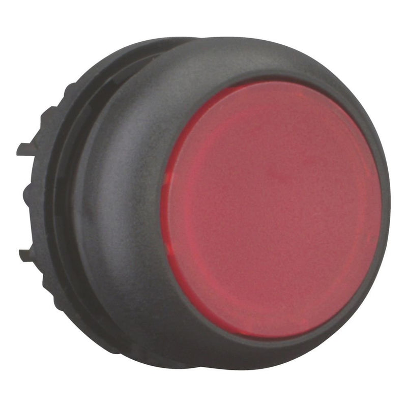 Eaton - Frontelement für Drucktaster Leuchtdrucktaste M22S-DRL-R flach,rot,blanko − 5 Stück