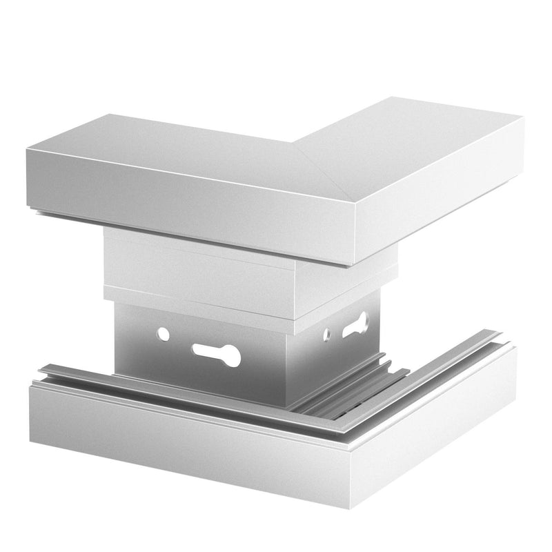 Rehau - Außeneck für Geräteeinbaukanal SIGNA STYLE Ausseneck BRA AE70130 EL 70x130 eloxiert