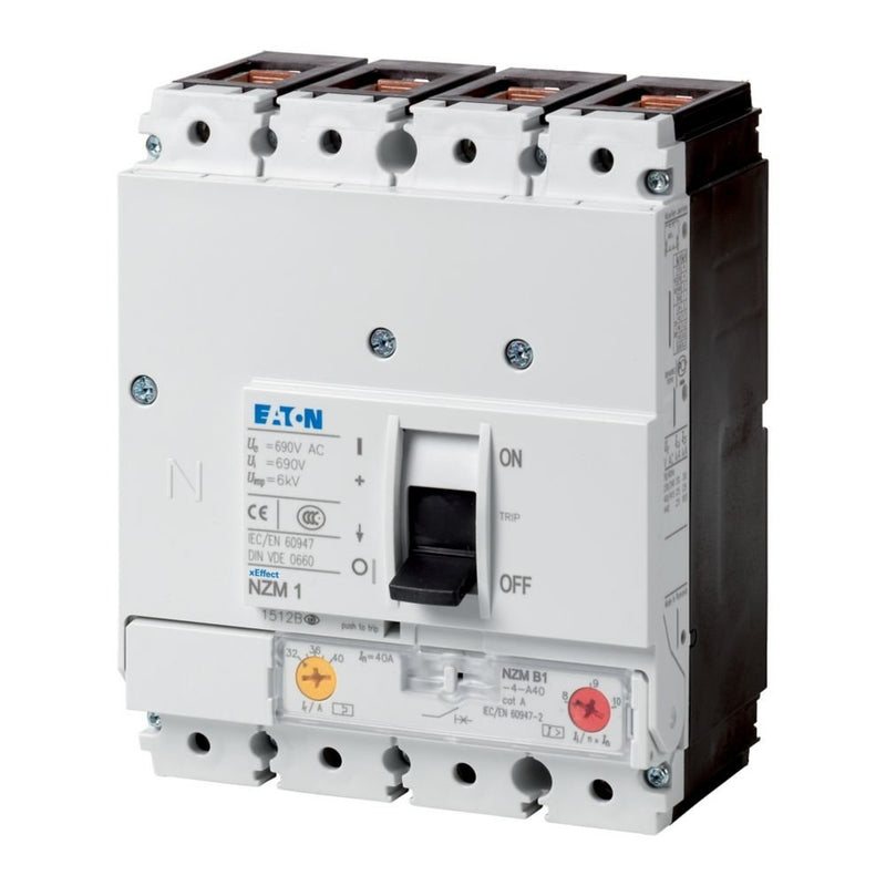 Eaton - Leistungsschalter für Trafo-, Generator- und Anlagenschutz Leistungsschalter NZMC1-4-A40 40A