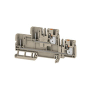 Weidmüller - Durchgangs-Reihenklemme Klemme APGTB 4 2T 4C/2 PUSH IN, 4 mm² − 50 Stück