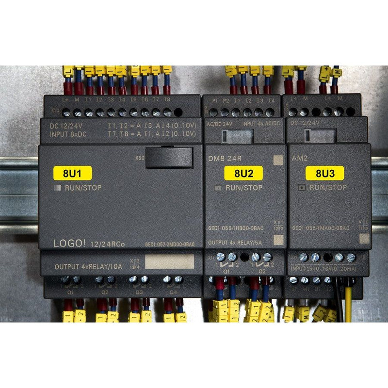 HellermannTyton - Kennzeichnungsmaterial Etiketten TAG38-11TE-1211-YE 38x11mm