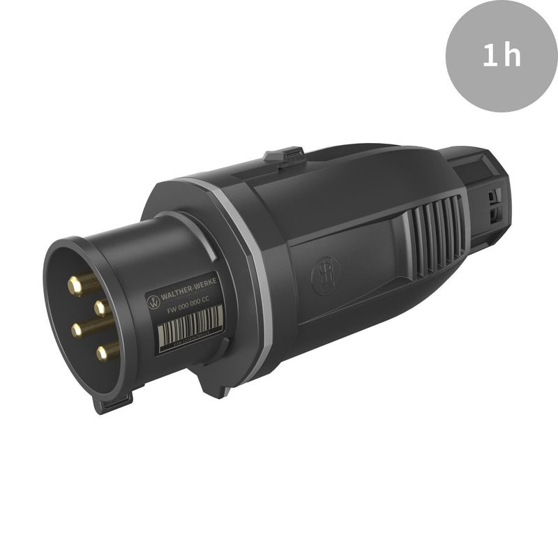 Walther Werke - CEE-Stecker (IEC 60309) CEE NEO Stecker One-Touch FW230401CC 32A 4P 1h IP54