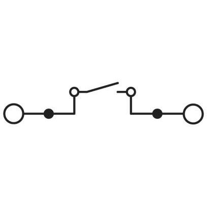 Phoenix Contact - Trenn- und Messtrenn-Reihenklemme Messwandler-Trennklemme USST 6-T − 50 Stück