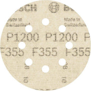 Bosch - Schleifpapier/Schleifvlies PRO F355 Schleifblatt, 125 2608605123 mm, G1200, 5-tlg