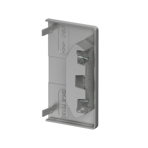 OBO Bettermann - Endstück für Geräteeinbaukanal Endstück GK-E70130WA 70x130mm, PC/ABS