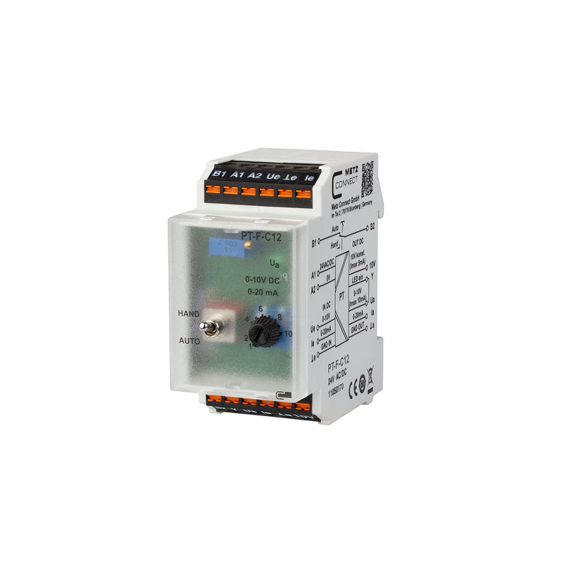 Metz Connect - Schnittstellenwandler PT-F-C12 24 V AC/DC 11050170 PT-F-C12 24 V AC/DC