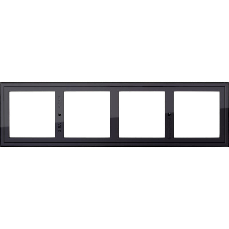 Gira - Abdeckrahmen Montageadapter 4fach 131405 sw