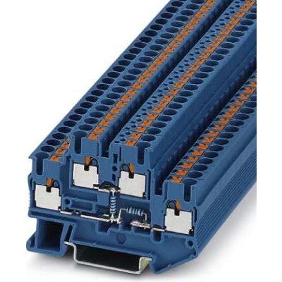 Phoenix Contact - Bauelement-Reihenklemme Bauelementreihenklemme PTTB 2,5-2R BU/NAMUR − 50 Stück
