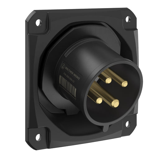 Walther Werke - CEE-Gerätestecker (IEC 60309) CEE NEO Anbaugerätestecker FW732407CC schräg 32A 4P 7h