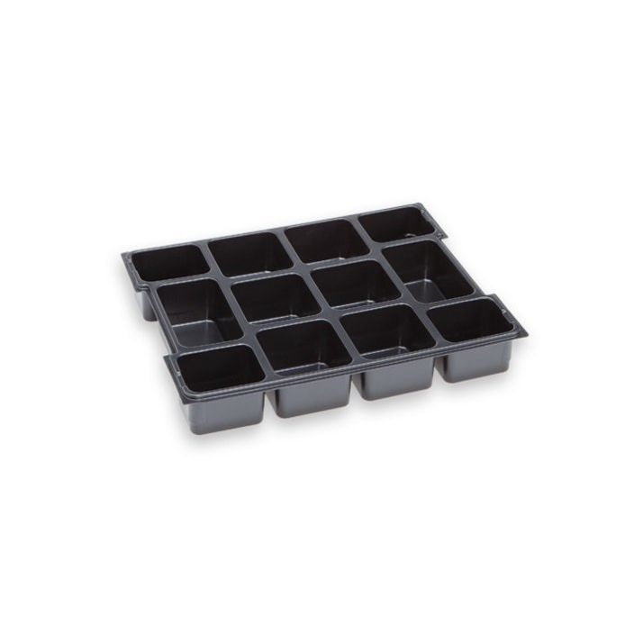 Dresselhaus - Lager-/Transportbehälter Kleinteileeinsatz 12 Mulde 4299/000/06 41 LB 102 BSS