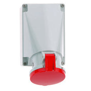 Bals Elektrotech - CEE-Steckdose (IEC 60309) Wandsteckdose QuickConnect 110383 TE 63A5p400V6h IP44
