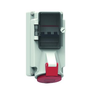 Bals Elektrotech - CEE-Steckdose abschaltbar, abgesichert (IEC 60309) Wandsteckdose abgesichert 1506 16A 5p 400V 6h IP44
