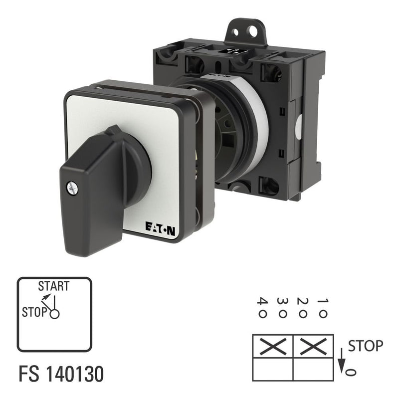 Eaton - Steuerschalter Ein-Taster T3 32A T3-1-8172/Z Zwischenbau