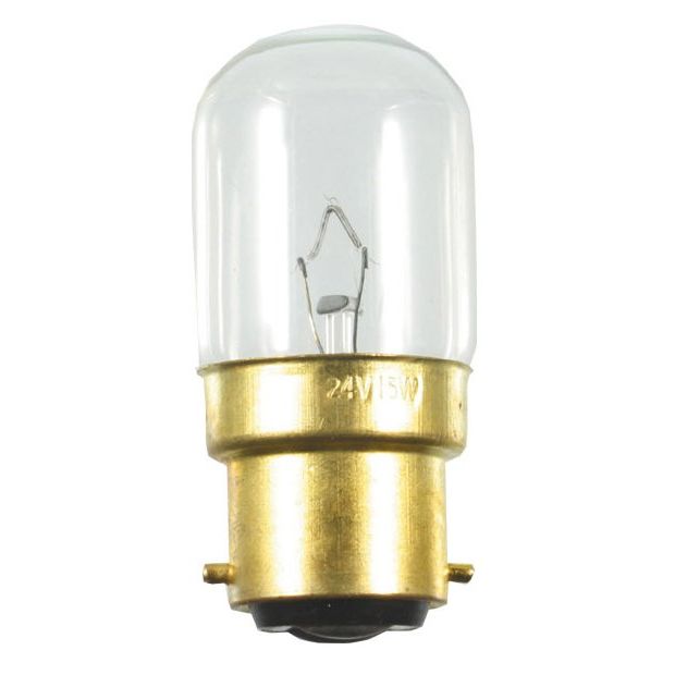 Scharnberger+Hasenbein - Allgebrauchsglühlampe Standard Birnenlampe 26x50mm 47169 Ba22d 30V 15W