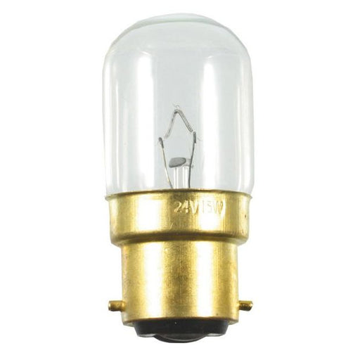 Scharnberger+Hasenbein - Allgebrauchsglühlampe Standard Birnenlampe 26x50mm 47169 Ba22d 30V 15W
