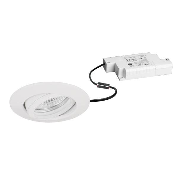 Brumberg Leuchten - Downlight/Strahler/Flutlicht LED-Einbaustrahler 230V 39373173 3000-1800 K, rund