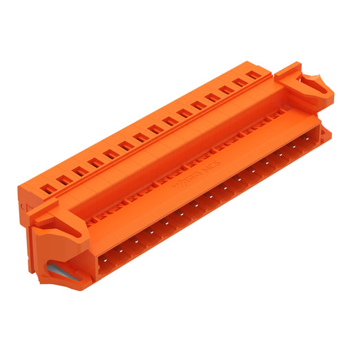 WAGO - Kabelsteckverbinder für Leiterplattensteckverbinder 1-Leiter-Stiftleiste 231-645/114-000 CAGECLAMP,2,5mm²,or − 10 Stück