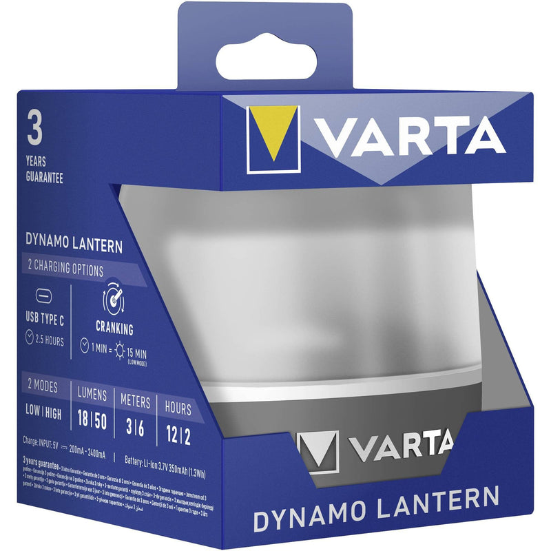 Varta Cons.Varta - Taschenleuchte VARTA Dynamo Lantern 17670 101 111