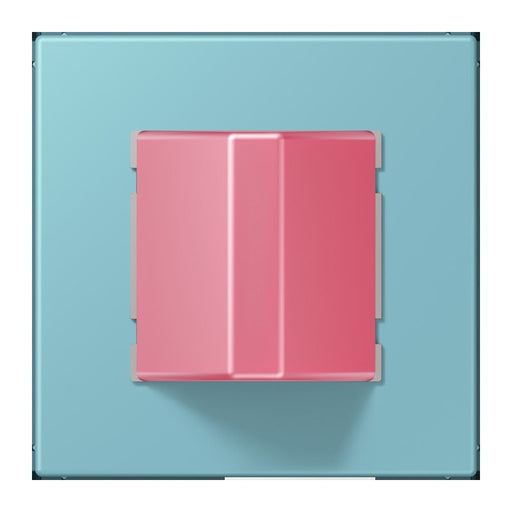 Jung - Behindertenelement für Installationsschalterprogramme Notrufsystem Rufmodul NRS LC 0834 RM 213 ceruleen moyen