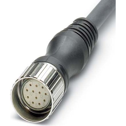 Phoenix Contact - Konfektioniertes Sensor-Aktor-Kabel Anschlussbuchse RCK-TGUM/BL12/10,0PU