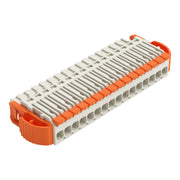 WAGO - Kabelsteckverbinder für Leiterplattensteckverbinder 1-Leiter-Federleiste,Hebel 2734-1116/038-000 PushinCAGECLAMP,lgr − 25 Stück
