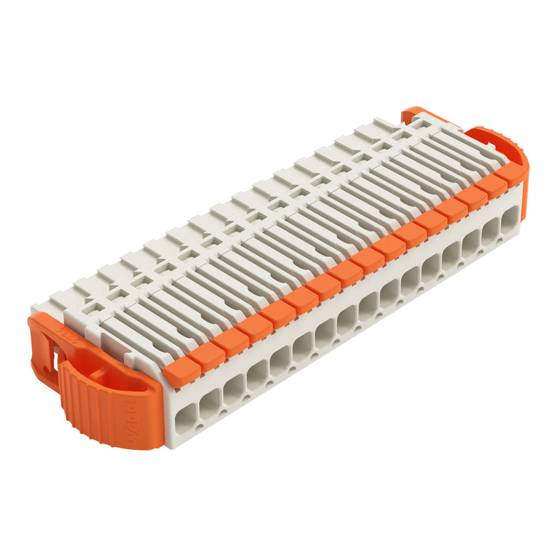 WAGO - Kabelsteckverbinder für Leiterplattensteckverbinder 1-Leiter-Federleiste,Hebel 2734-1116/038-000 PushinCAGECLAMP,lgr − 25 Stück