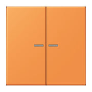 Jung - Bedienelement intelligent Taster 2fach BT LC 17102 225 orange clair