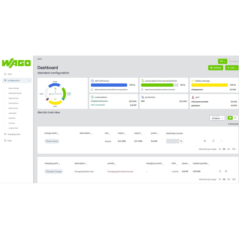 WAGO - Applikations-Software für Automation Application LoadManagement 8101-200/261-1000 Basic Software − 1 Stück