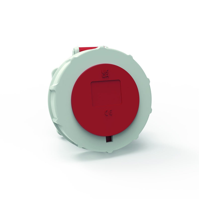 Bals Elektrotech - CEE-Anbausteckdose (IEC 60309) Anbausteckdose gerade 137621 32A 5p 400V 6h IP67 − 10 Stück